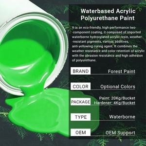 Pintura de Acabado Acrílica de Poliuretano Alifático Resistente a la Abrasión al Agua para Exteriores, Revestimiento para Estructuras de Acero de Hoteles - Product Image 2