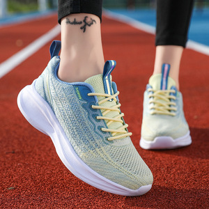 Women's Casual Sports Running <b>Shoes</b> Latest Design for Summer and Autumn Outdoor Activities Breathable Anti-Slip PVC Insole <b>Shoes</b> - Product Image 5