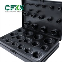 CFKS Öldichtung Maßgefertigter Hydraulik-O-Ring-Satz Hochtemperatur-FKM-O-Ring-Box-Kit Gummi-O-Ring-Set für Hydraulikpumpen