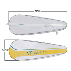 Sac de <span class=keywords><strong>raquette</strong></span> de badminton sangle de <span class=keywords><strong>raquette</strong></span> imperméable et légère avec fermeture à glissière bandoulière réglable pour les sports masculins et féminins - Product Image 2