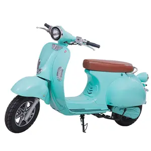 Hot selling Classic Vespa Electric E Motorcycle Scooter electric bicycle Roman Holiday