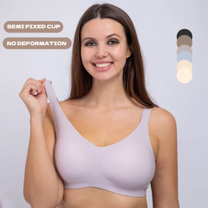 2025, новинка, оптовая продажа, нижнее белье, Мягкий беспроводной регулируемый в наличии, женский бюстгальтер, комфортный бесшовный Гладкий Спортивный бюстгальтер на заказ - Product Image 2