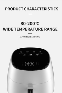 Friggitrice ad Aria Elettrica Senza Olio da 4,5L, Elettrodomestico da Cucina Intelligente con Display Digitale - Product Image 5