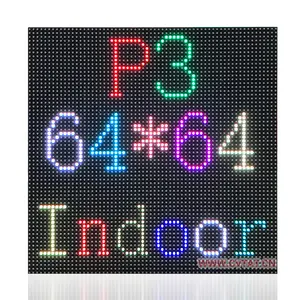 SMD RGB P3 192*192mm Led 디스플레이 모듈 풀 컬러 비디오 벽 P3 P4 P5 P6 P8 P10 실내 Led 모듈