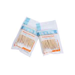 Hisopo Médico de Algodón de 10 cm, 50 Unidades, de un Solo Uso, Estéril, para Desinfección de Heridas en la Piel - Product Image 4