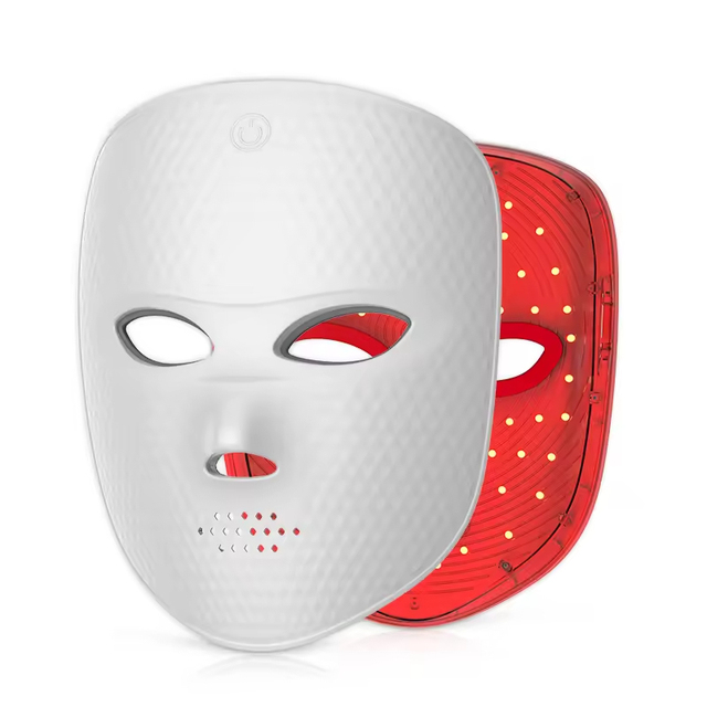 LED Facial Beauty Mask Removal Spa Care Red and Multi-Color Light Wireless Facial Massager for Skin Care