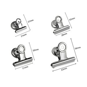 Clip magnétique en ferrite personnalisé multicolore grande taille 31mm 38mm 51mm 63mm, robuste, pour réfrigérateur et stockage de tickets d'entrepôt - Product Image 4