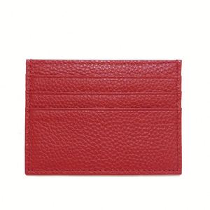 X49 พร้อมส่ง กระเป๋าใส่บัตรหนังแท้ รุ่นคลาสสิค ทรงบาง ขนาดเล็ก - Product Image 4