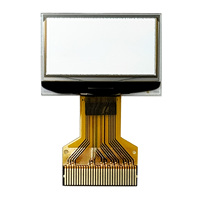 Módulo de Pantalla PMOLED de 0.96 Pulgadas 128X64, Pantalla OLED Gráfica Blanca ST7315 SPI I2C COG de 30 Pines para Equipos Médicos e Industriales
