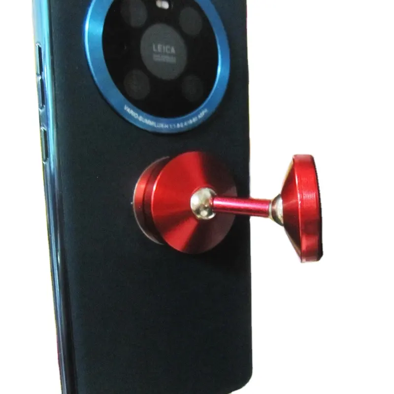 double side Strong Magnet 360 Rotating Magnetic Cell Mobile Phone Holder for GYM RACK custom logo