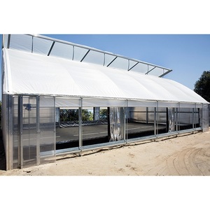 Blackout <b>Light</b> Deprivation Single-Span Small Greenhouse <b>Grow</b> Mushroom with PE Material - Product Image 4