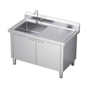 Lavello da Cucina Commerciale in Acciaio Inox con Mobile e Piano di Lavoro per <span class=keywords><strong>Ristoranti</strong></span> - Product Image 4