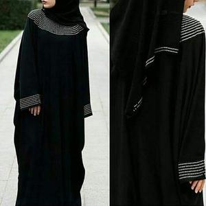 Personalizado negro nida bordado irani kaftan abaya dubai abaya - Product Image 4