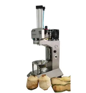 Automatic dry coconut peeling machine young and green coconut husk removing peeling trimming machine