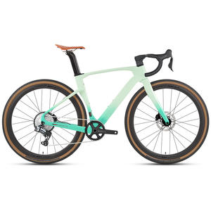 Bicicleta de <span class=keywords><strong>Gravel</strong></span> de Carbono V3 con Cambios Inalámbricos Gex-13 Velocidades Eje Pasante Freno de Disco Hidráulico para Ciclismo de Resistencia - Product Image 3