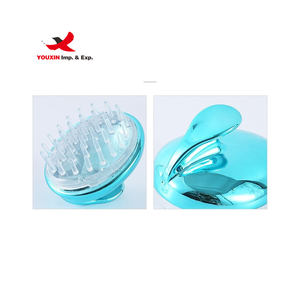 Mixed Procurement Low Price Wholesale Portable Massage Comb Silicone Shampoo <b>Scalp</b> Comb Shower Washing Hair Massage Brush - Product Image 6