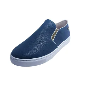 Mocassins de couro legítimo confortáveis, mocassins clássicos para mulheres, estilo navy, slip on, sapatos casuais, imperdível