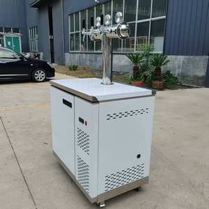 Distributeur automatique de <span class=keywords><strong>bière</strong></span> pression en acier inoxydable personnalisable 3 robinets distributeur de <span class=keywords><strong>bière</strong></span> en plastique fonction de réfrigération - Product Image 2