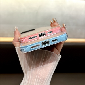 Long Lanh Gradient Điện Thoại Di Động Trường Hợp Đối Với iPhone 16 Pro Sang Trọng <span class=keywords><strong>Bling</strong></span> Điện Thoại Trường Hợp Đối Với iPhone 15 14 13 12 11 - Product Image 5