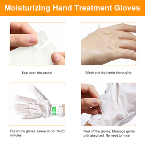 Guantes <span class=keywords><strong>de</strong></span> <span class=keywords><strong>mascarilla</strong></span> exfoliantes <span class=keywords><strong>de</strong></span> nicotinamida al por mayor para reparación <span class=keywords><strong>de</strong></span> la piel, eliminación <span class=keywords><strong>de</strong></span> piel muerta, blanqueamiento e hidratación. - Product Image 2