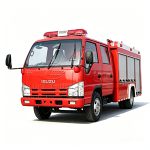 Camión de Bomberos Mini de 2 Toneladas Más Vendido, Isuzu 4x2, Vehículo Contraincendios de 2000 Litros con Certificado CE - Product Image 1