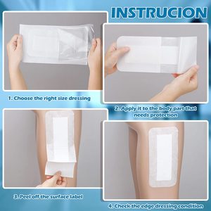 Vente directe d'usine de pansements protecteurs pour plaies, pansements stériles pour césariennes et incisions chirurgicales postopératoires - Product Image 4