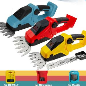 Taille-haie sans fil <span class=keywords><strong>18V</strong></span>/20V (outil nu) compatible avec les batteries <span class=keywords><strong>Makita</strong></span>, DeWalt, Milwaukee, 100W, coupe-herbe de jardin 10 pouces - Product Image 1