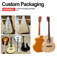 HEBIKUO Factory Direct Professional E40-DDL Acoustic Guitar for Traveling Beginners Students Stringed Instruments Popular Gifts