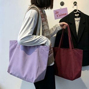 Eco-Friendly Canvas Tote Custom Design Shoulder <b>Handbag</b> Shopping Bag - Product Image 4