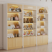 Vitrine de présentation de cosmétiques pour salon de beauté, nail art, soins de la peau, animalerie, cadeaux créatifs culturels, rangement multifonctionnel à plusieurs niveaux