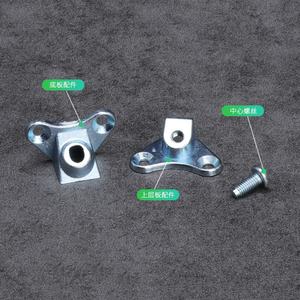 Conectores de Muebles en Forma de L de Aleación de Zinc con Diseño Moderno y Simple GQK, Fácil Instalación para Soportes - Product Image 2