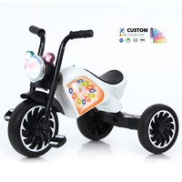Vente en gros de tricycle à 3 roues pour enfants de 2 à 5 ans avec lumière LED pour bébé poussette et voiture jouet tricycle pour enfants
