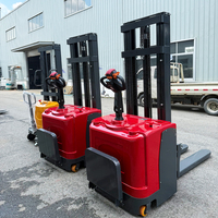 Chariot élévateur électrique à économie d'énergie, transpalette manuel portable, chariot élévateur à fourches autoporté