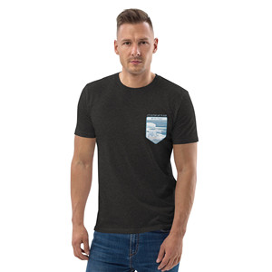 T-shirt en coton biologique Think Ocean Polar Bear Love the Planet - Product Image 6