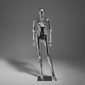 Maniquí Femenino Cromado de Tamaño Completo a Precio de Fábrica, Maniquí Ligero Irrompible para Visual Merchandising - Product Image 4