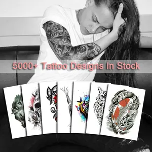 NEW Waterproof Stock Tribal Designs Tatoo Stickers Half Arm Tattoo Temporary