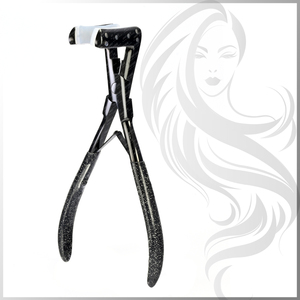 Hot sale stainless steel hair extension <b>tape</b> in press plier with silicon pads hair extension tools - Product Image 2