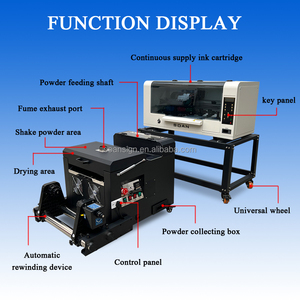 Tốc Độ Nhanh Kép Đầu Dtf Máy In 33Cm A3 Máy In Tất Cả Các Loại Vải In Ấn Cotton Polyester Nylon Dtf In Ấn - Product Image 3