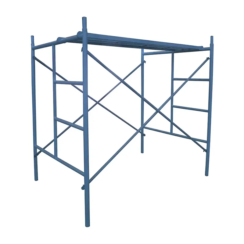 Sistem perancah lipat galvanis portabel, untuk konstruksi rangka tangga baja perancah untuk dijual
