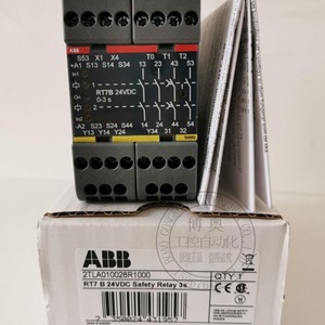 รีเลย์นิรภัย Abb รุ่น Rt7a 24 Vdc 10 A แบบอิเล็กโทรเมคานิคอล สำหรับใช้งานในอุตสาหกรรม - Product Image 5