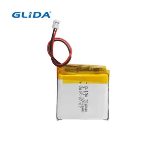 2024 Nieuwe Product 704040 Li-Ion Batterij 3.7V 1200Mah Oplaadbare 3.7V Batterij Met Stekker