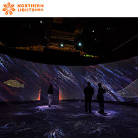 Projecteur Interactif Holographique 7D Mur et Sol pour Restaurant, Showroom, Salle de Classe