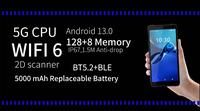 YGF F35, PDA Resistente con Android 13, Wi-Fi 6, Protección IP68, Escáner de Código de Barras, Octa-core 2.4GHz, Económico