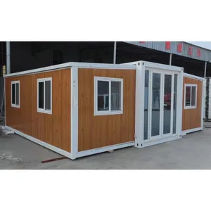 20 Fuß vorgefertigte bewegliche Häuser Australien erweiterbares Containerhaus Container Strand Tourismus Campinghaus