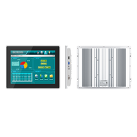 Monitor Industrial de 10.4 Pulgadas con Panel Capacitivo G+G, Interfaz Táctil HDMI, VGA y USB para Equipos de Producción