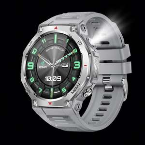 Reloj Inteligente Deportivo KT85 con Pantalla AMOLED de 1.43 Pulgadas, Batería de Larga Duración de 525 mAh, Linterna SOS Potente, Resistente al Agua 5ATM, 2026 - Product Image 1