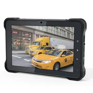 Tablet Pc Android Waterproof 10" Rugged Taxi Mobile Data Terminal Vehicle Tablet Pc 1000 Nits Android HD Touch Screen In-vehicle Gps Tracker