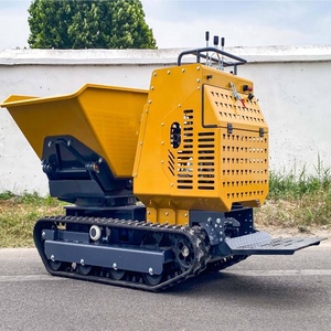Mini-dumper multifonction compact sur chenilles pour la construction - Product Image 4