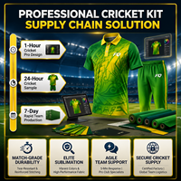 Ensemble de maillots de cricket personnalisés sublimés PURE pour hommes, uniforme de balle personnalisé, nom d'équipe, tenue de cricket, kits de vêtements de sport