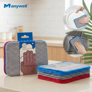 Multi Purpose Sponges Non Scratch Microfiber